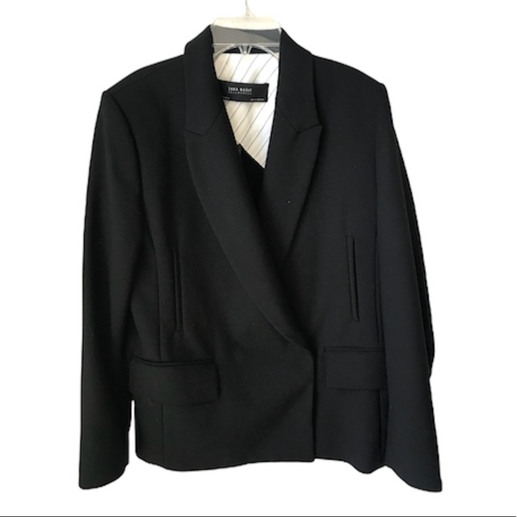 Zara Crossed Blazer - Picture 3 of 7